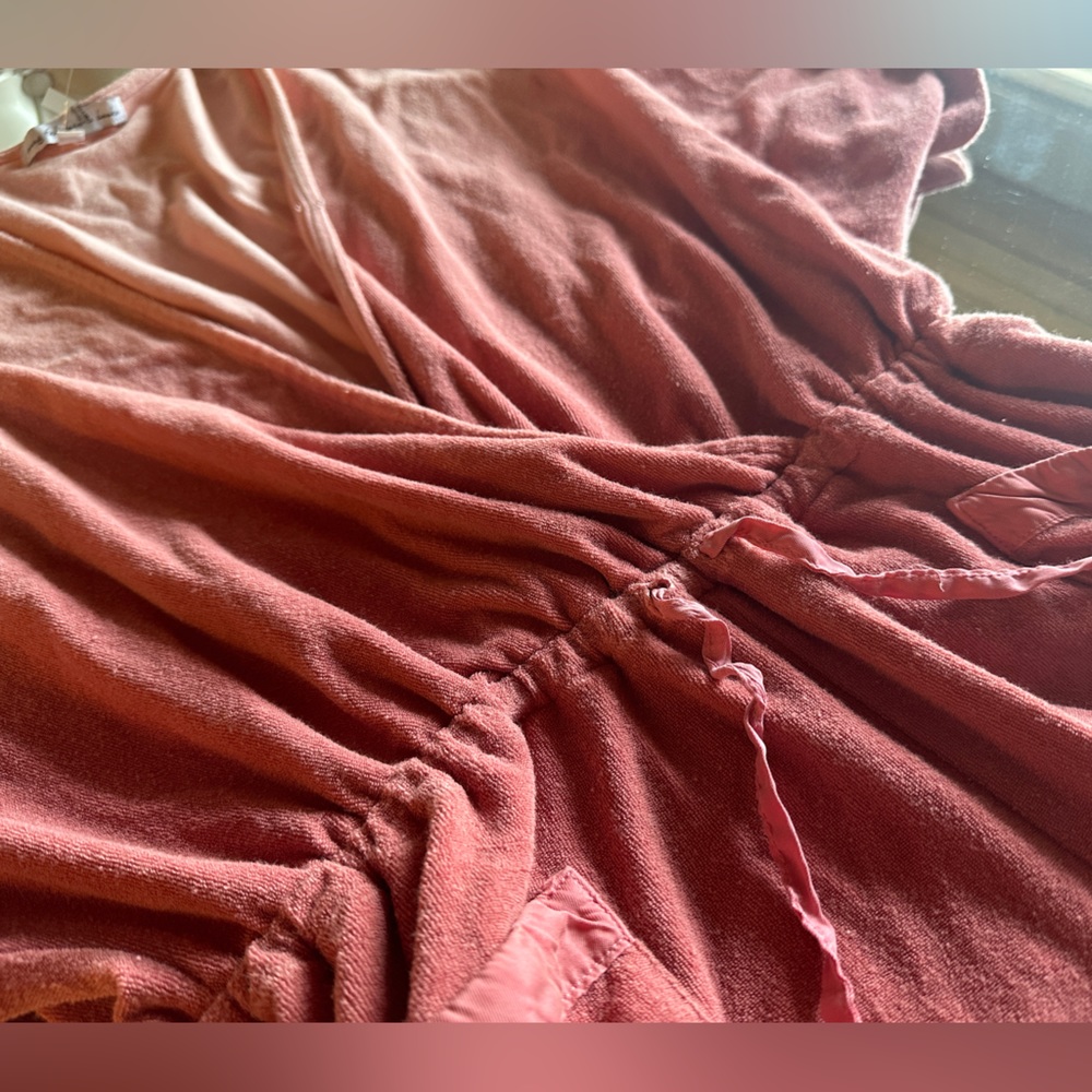 Young Fabulous Broke Ashby Romper XS Ombré Pink Terry - Picture 3 of 8